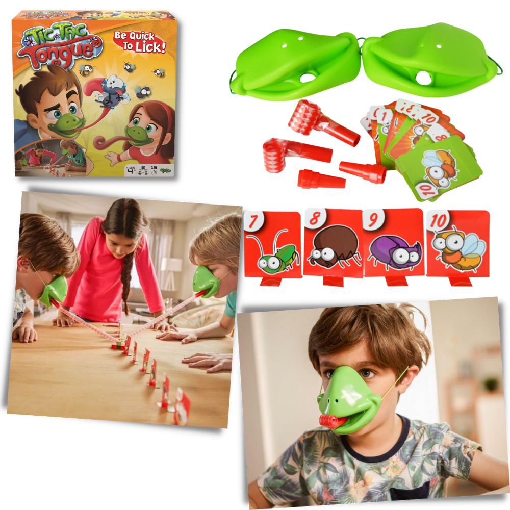 Tic Tac Tongue Puzzle Spiel - Ozerty