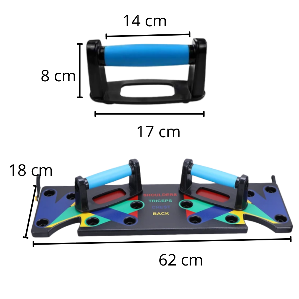 9 in 1 Power Up Trainingsbrett - Ozerty