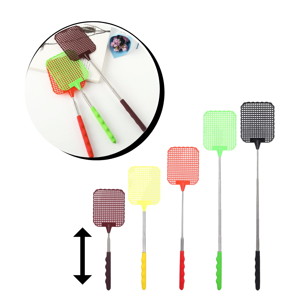 Teleskop-Edelstahl-Handfliegenklatsche - Ozerty