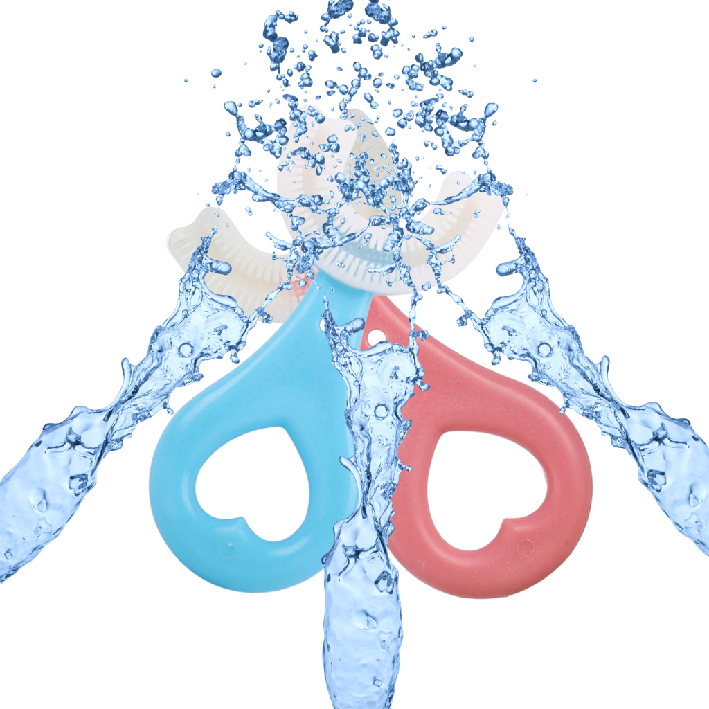 U-förmige Zahnbürste für Kinder (2er-Pack) - Ozerty