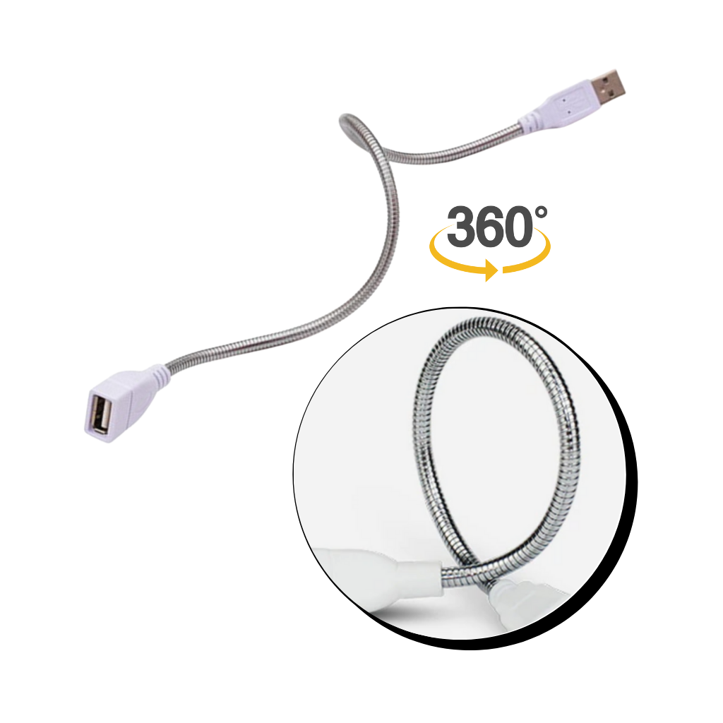 USB LED Pflanzenwachstumsleuchte mit flexiblem Stab - Ozerty