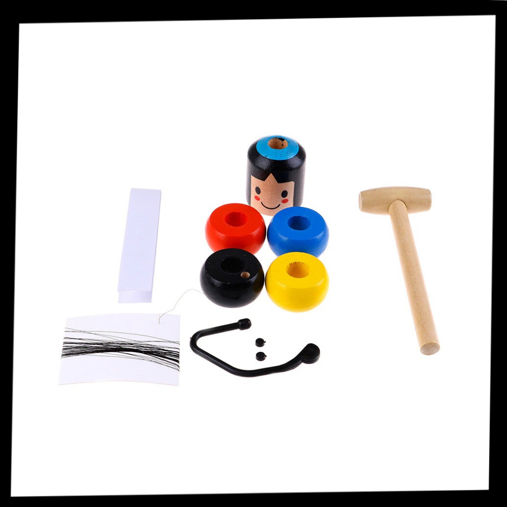 Magisches unzerbrechliches Holzmann-Spielzeug - Ozerty