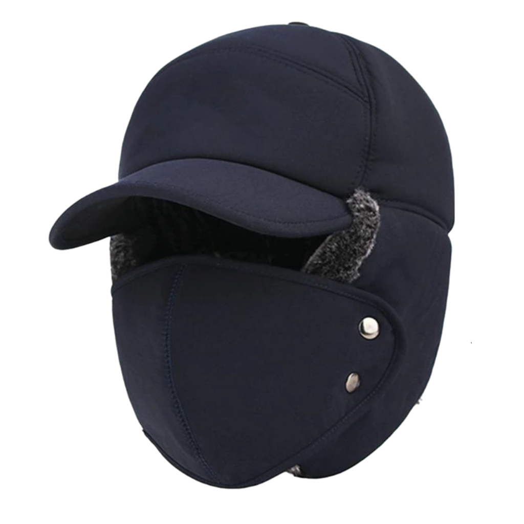 Windproof unisex hat to protect ears and face