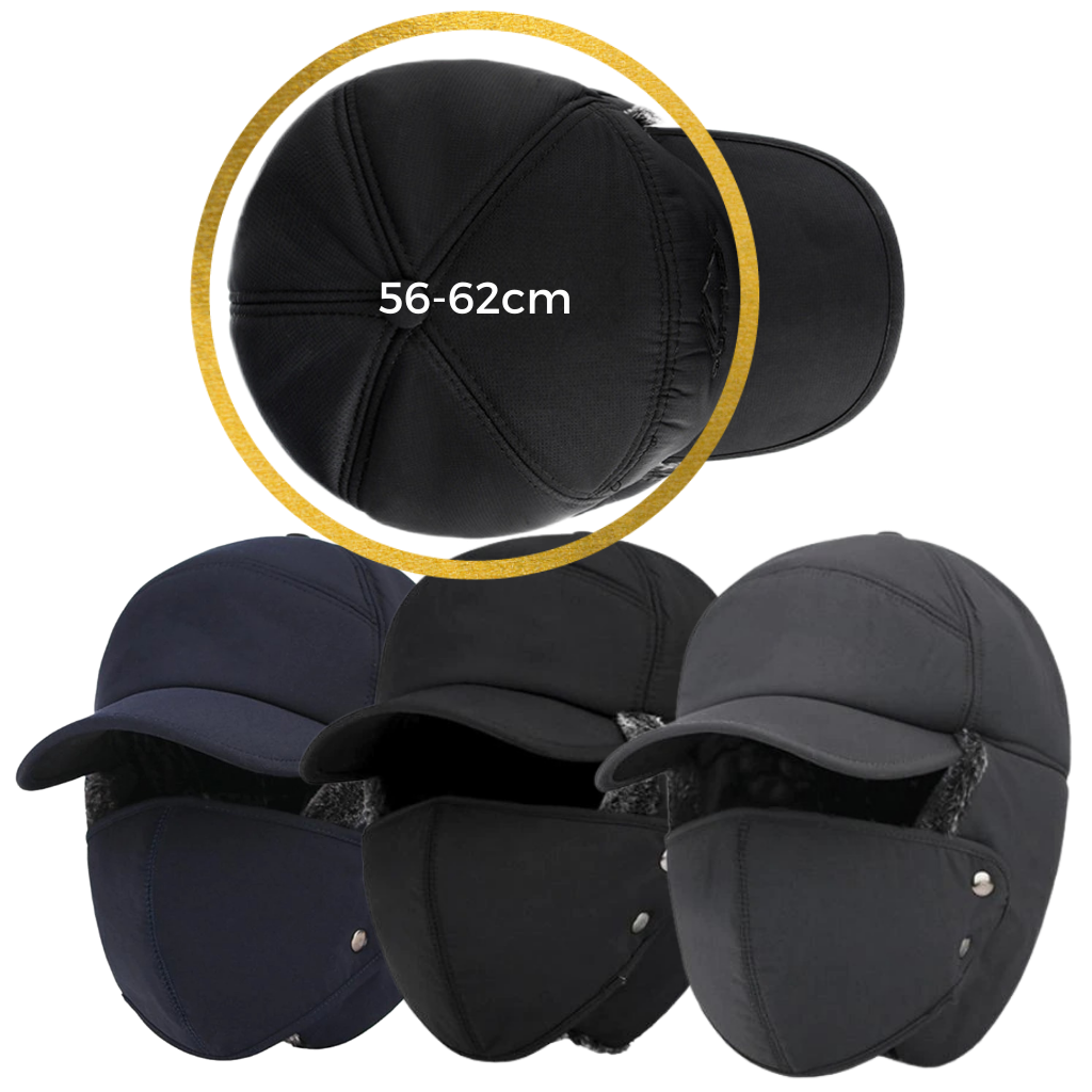 Winddichte Unisex-Mütze zum Schutz von Ohren und Gesicht - Ozerty