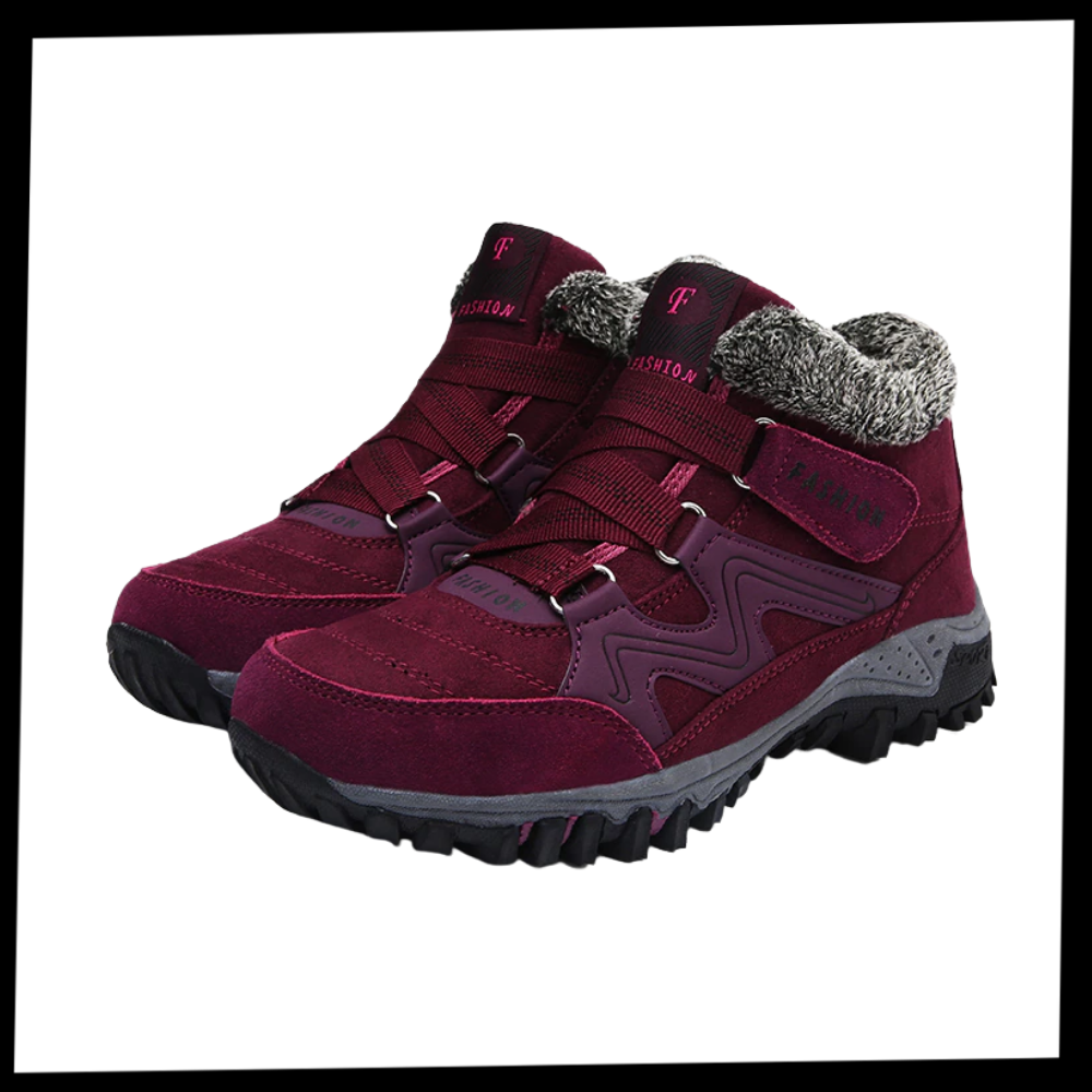 Leder-Winterstiefel - Ozerty