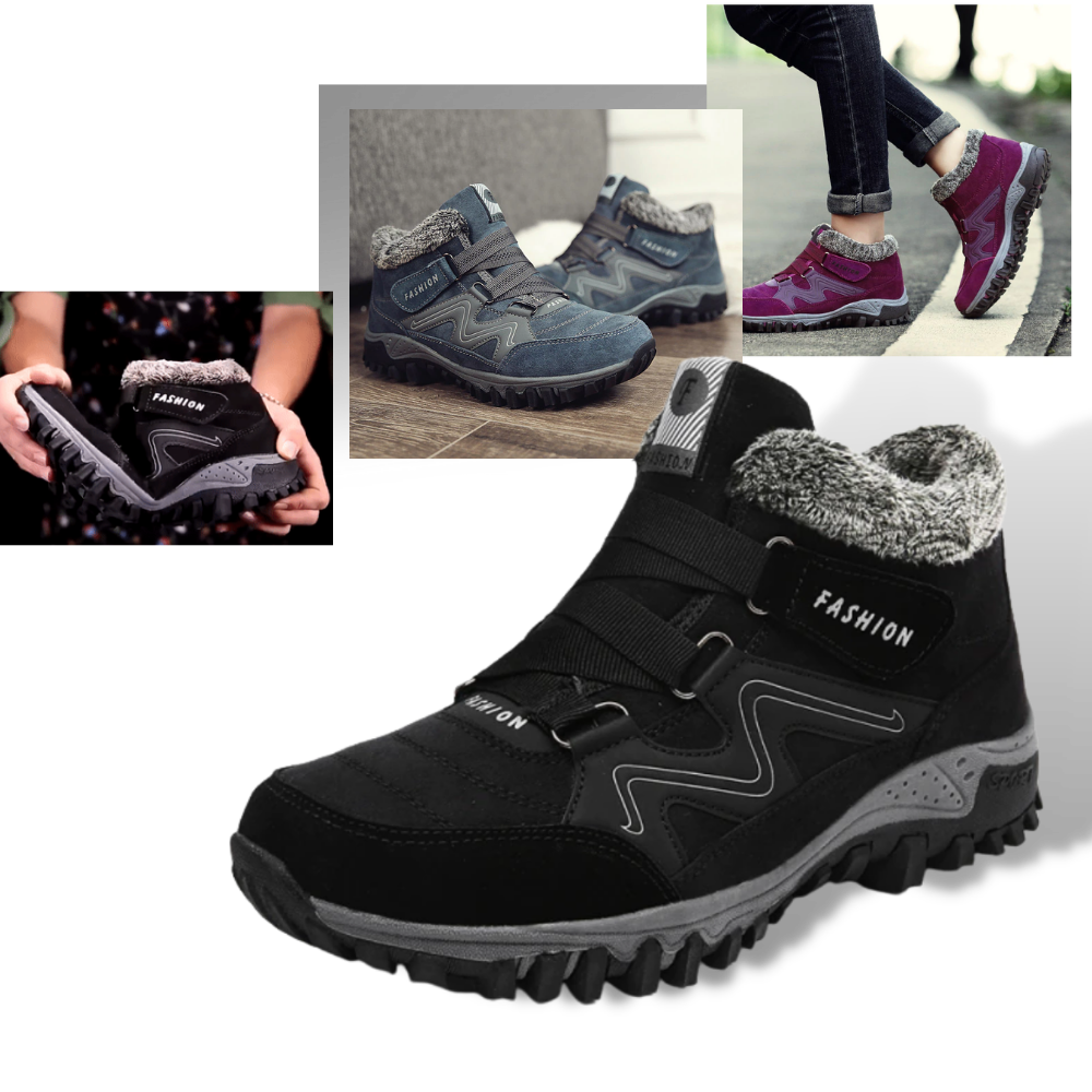 Leder-Winterstiefel - Ozerty