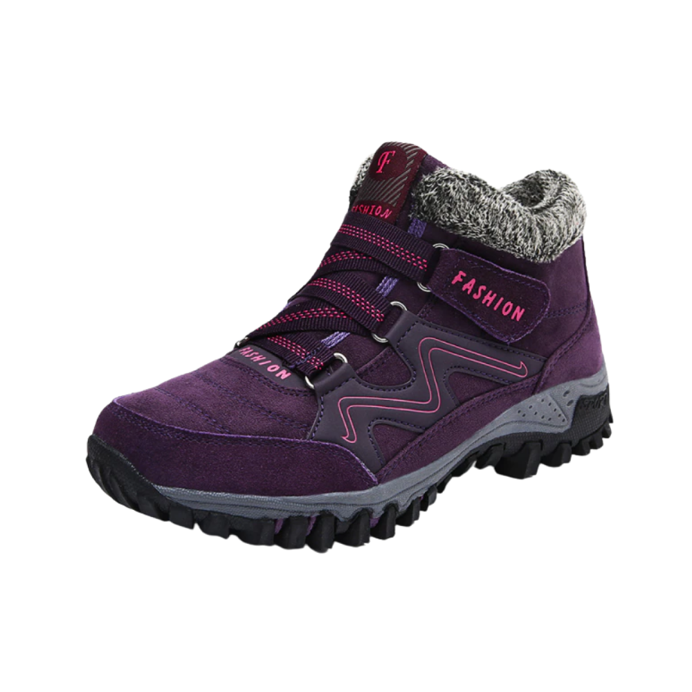 Leather winter boots