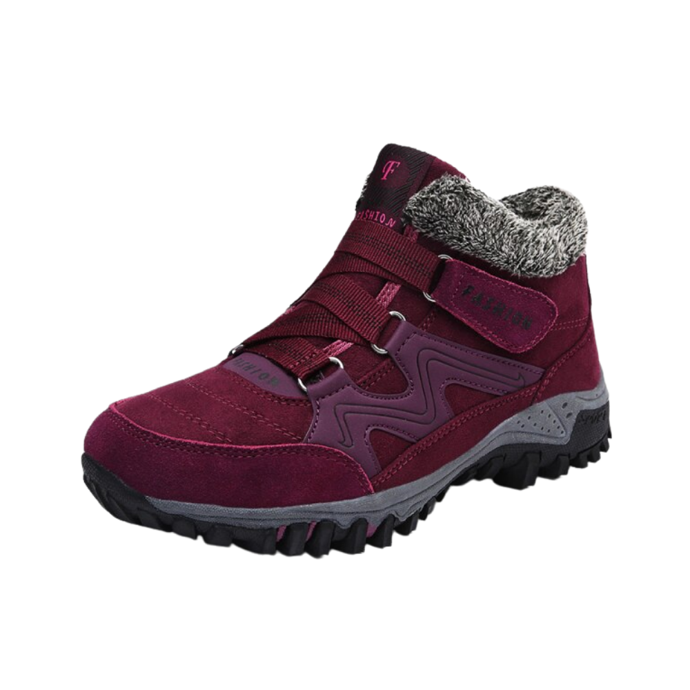 Leather winter boots