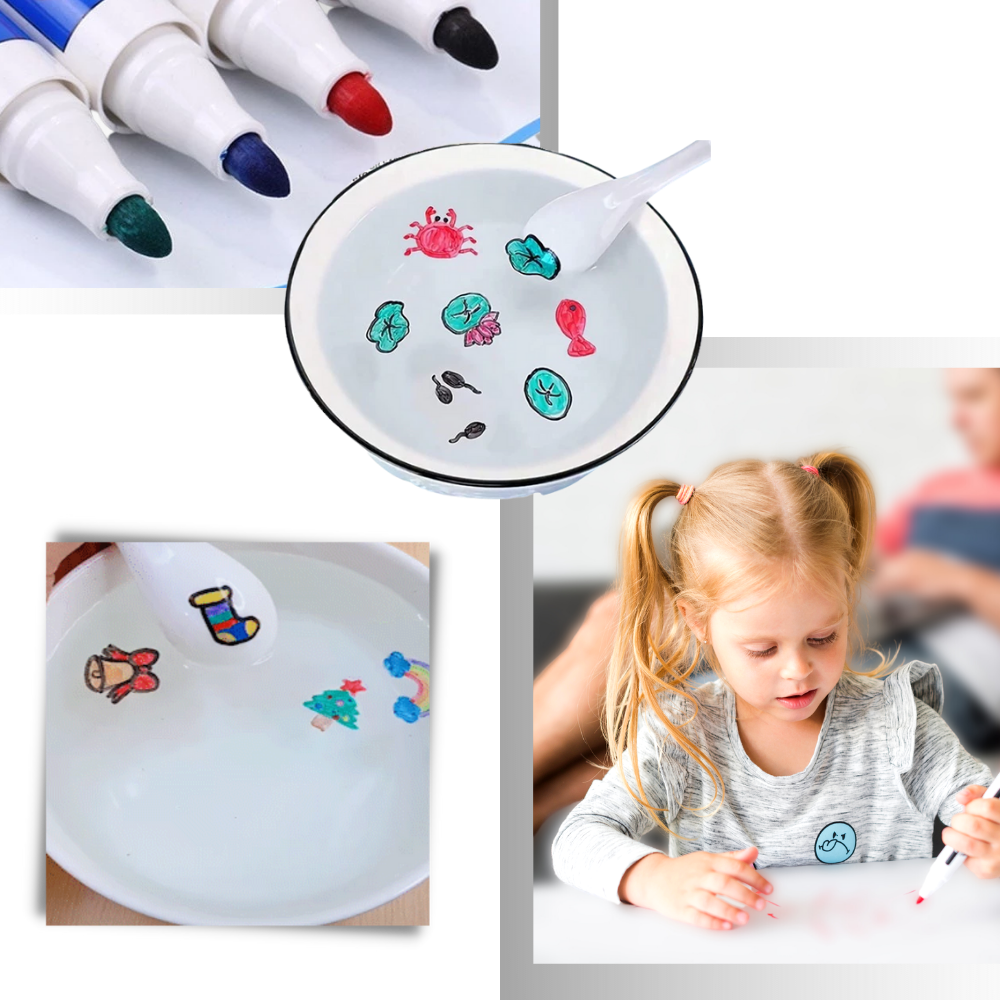 Magische Wassermalstifte - Ozerty