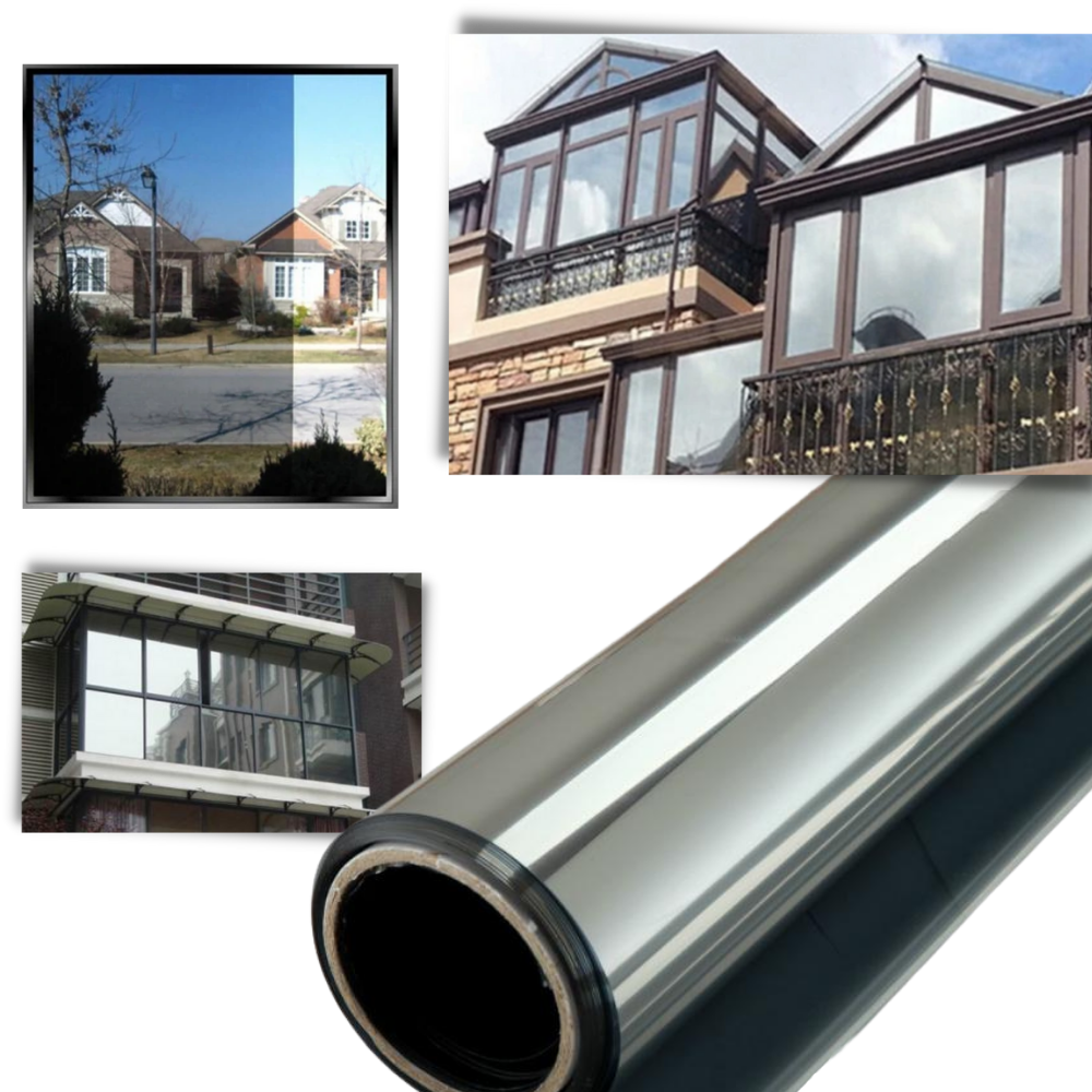 Reflektierende Fenster-Sichtschutzfolie - Ozerty