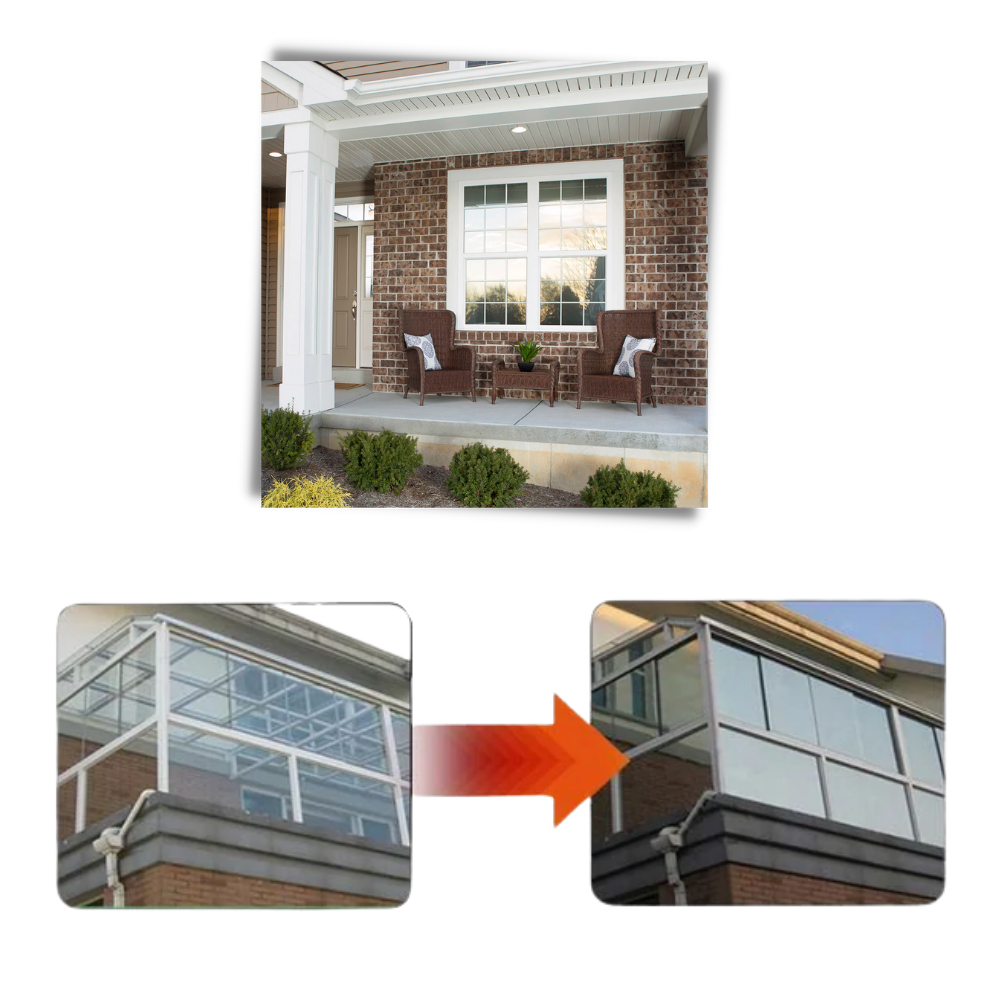 Reflektierende Fenster-Sichtschutzfolie - Ozerty