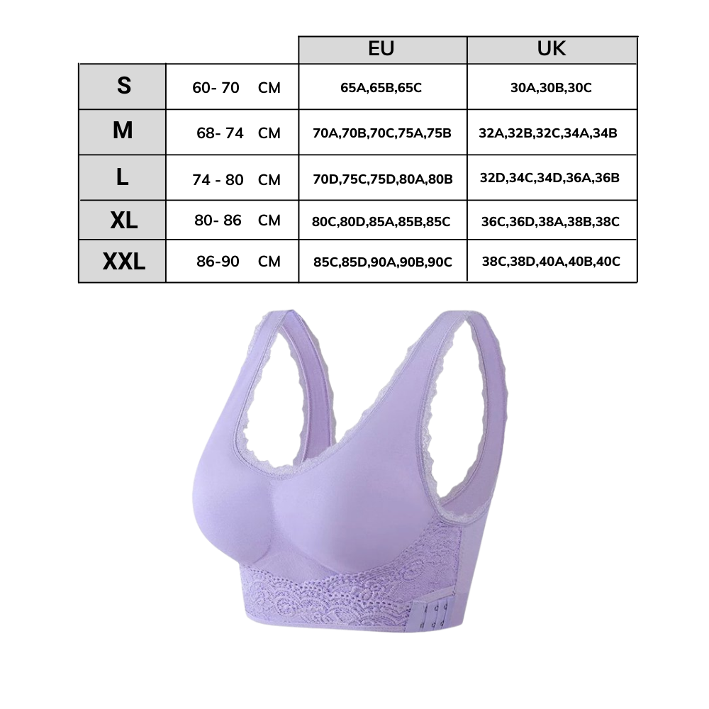 Nahtloser kabelloser Push-up-BH  - Ozerty