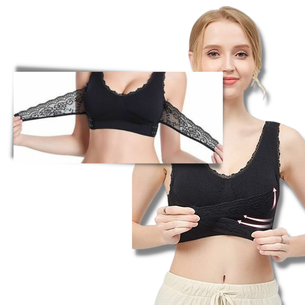 Nahtloser kabelloser Push-up-BH  - Ozerty