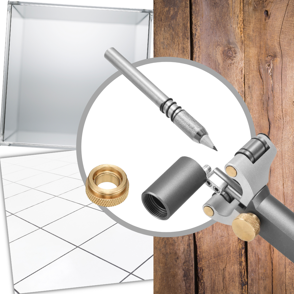 Doppelfunktionelles Anreißwerkzeug für die Holzbearbeitung - Ozerty