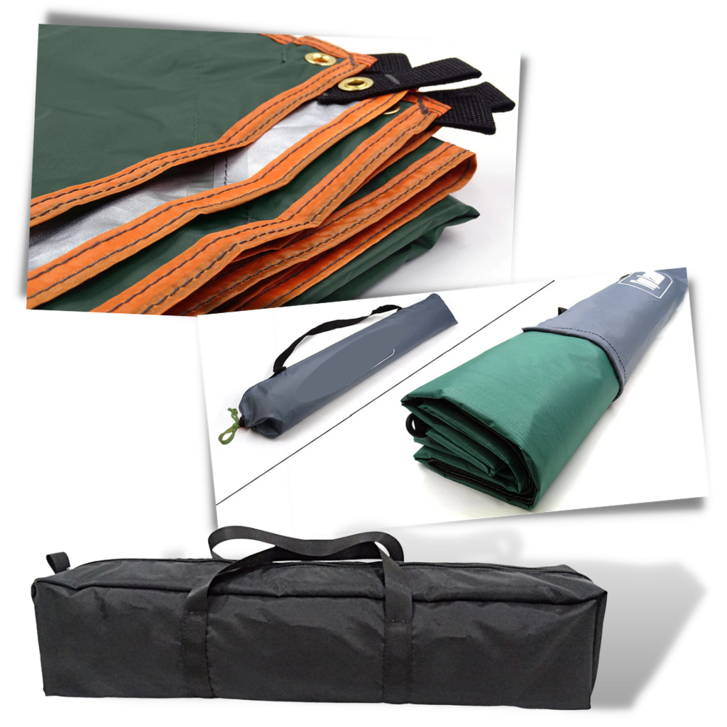 Wasserdichtes Camping Tarp Set - Ozerty