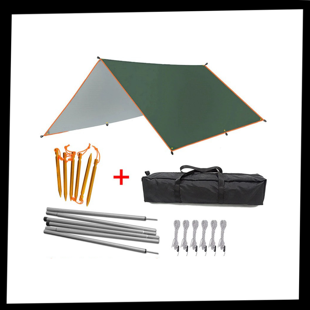 Wasserdichtes Camping Tarp Set - Ozerty