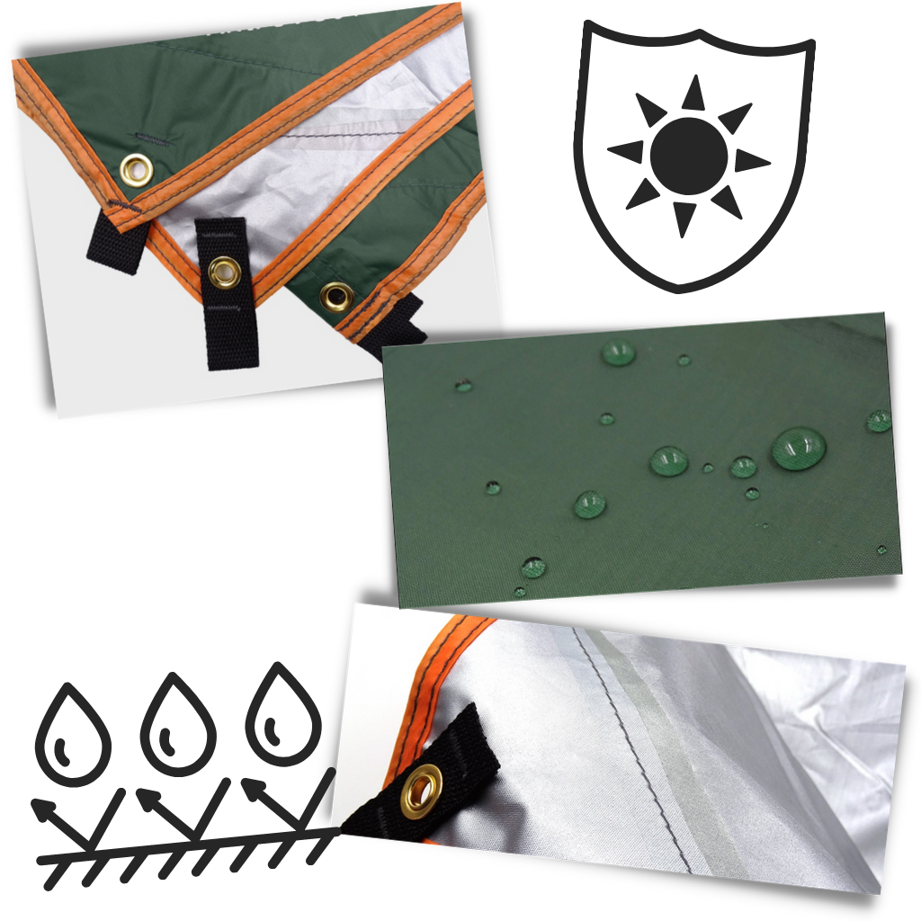 Wasserdichtes Camping Tarp Set - Ozerty