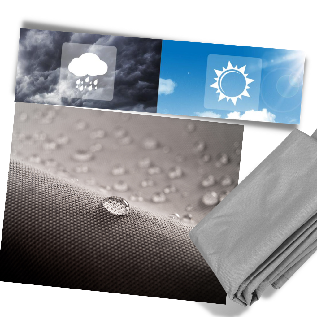 Wetterfestes rechteckiges Sonnensegel - Ozerty