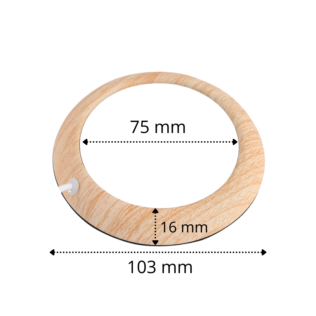 USB Elektrischer Tassenwärmer aus Holz - Ozerty