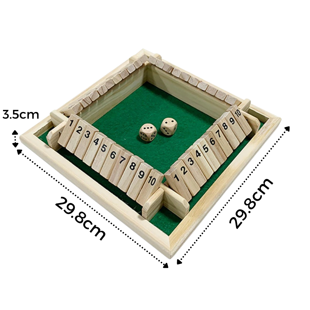 Würfelspiel aus Holz - Ozerty