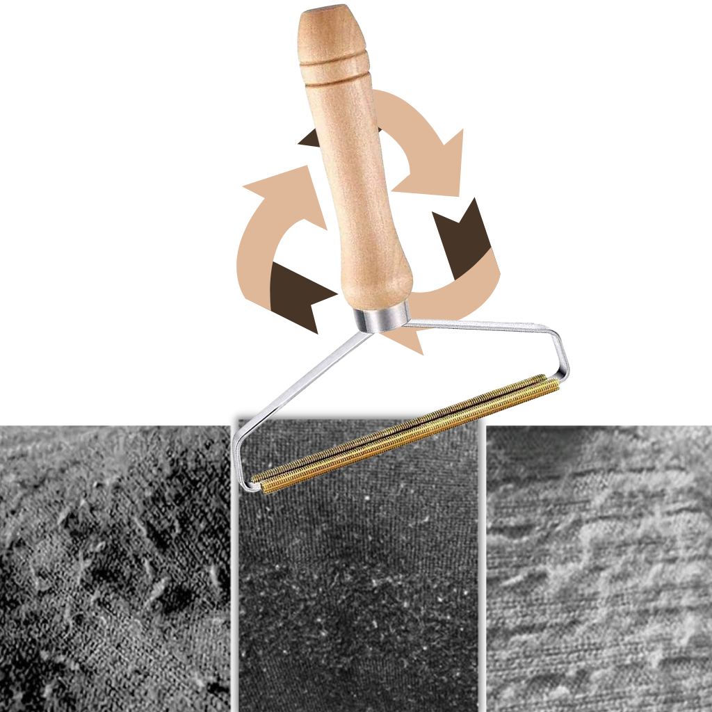 Tierhaarentferner aus Holz - Ozerty