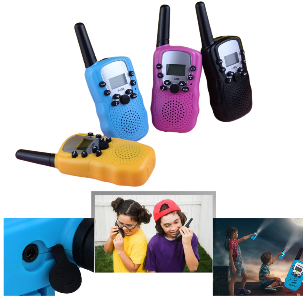 Walkie talkies for children (2 pieces)