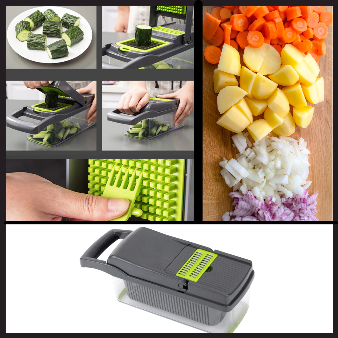 8 in 1 multifunction vegetable cutter mandolin