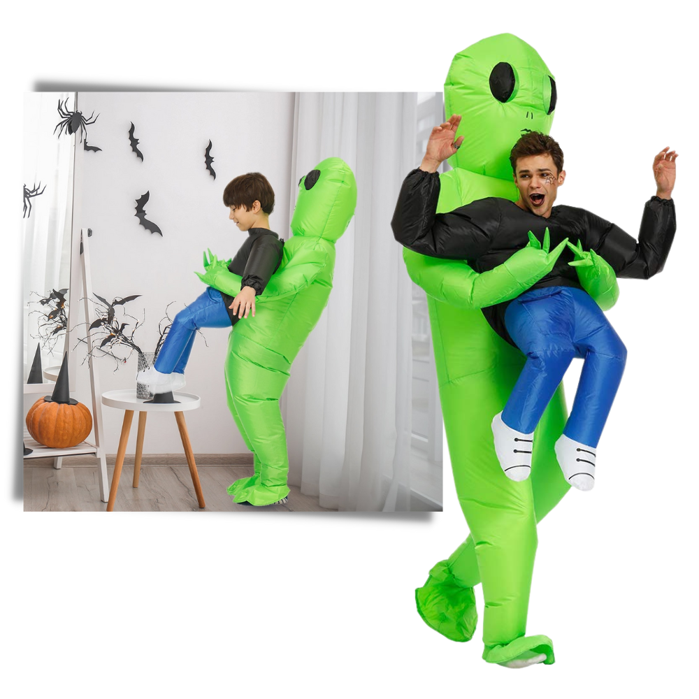 Aufblasbares Alien-Kostüm - Ozerty