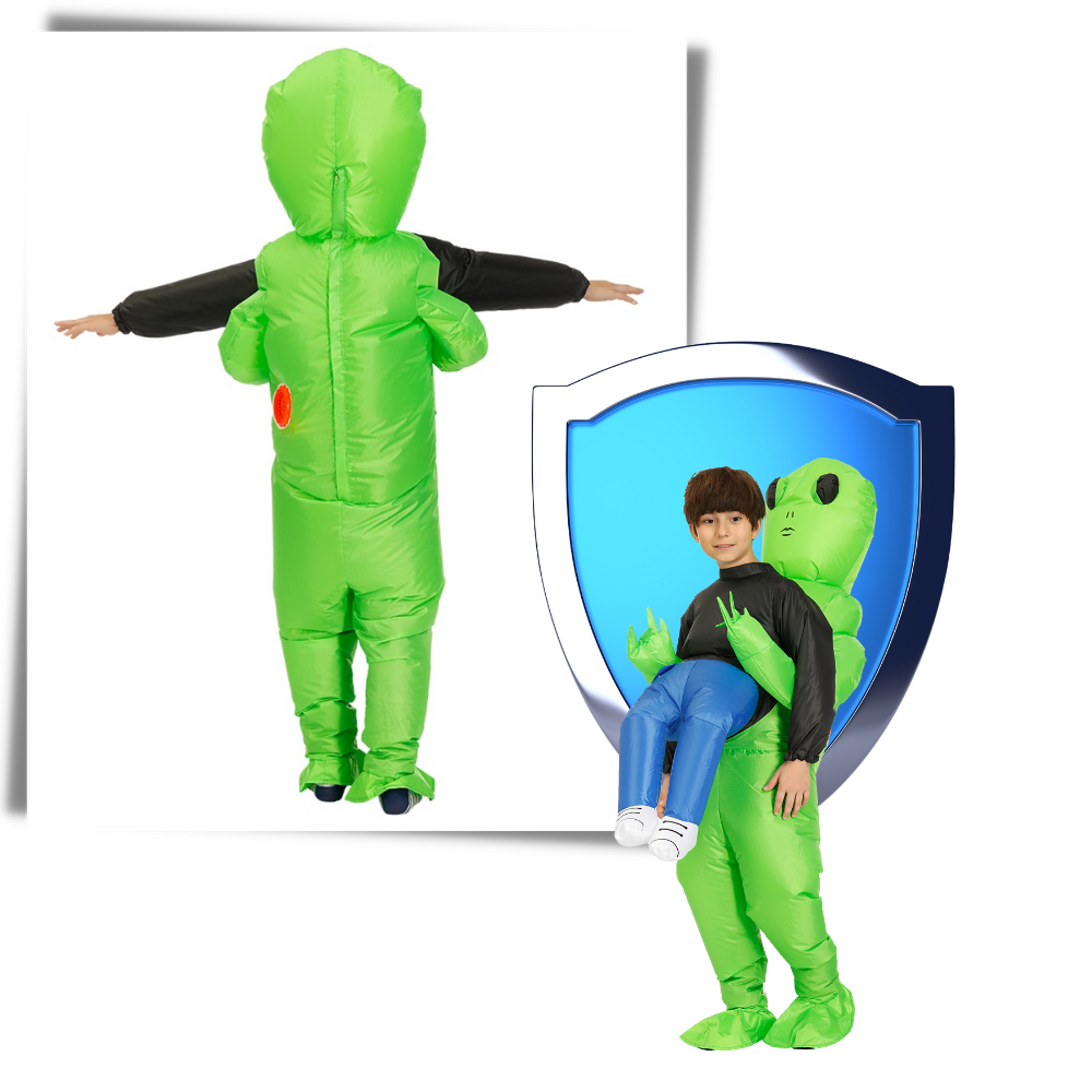 Aufblasbares Alien-Kostüm - Ozerty