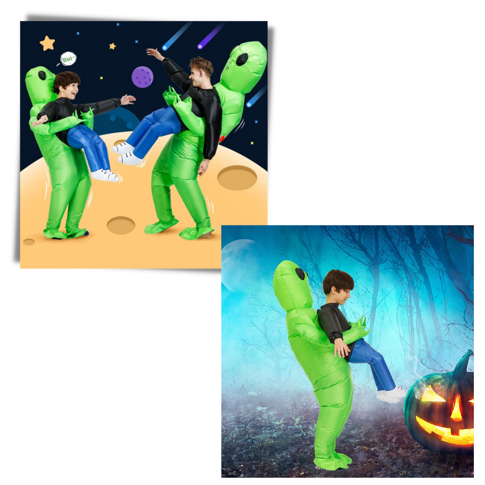 Aufblasbares Alien-Kostüm - Ozerty