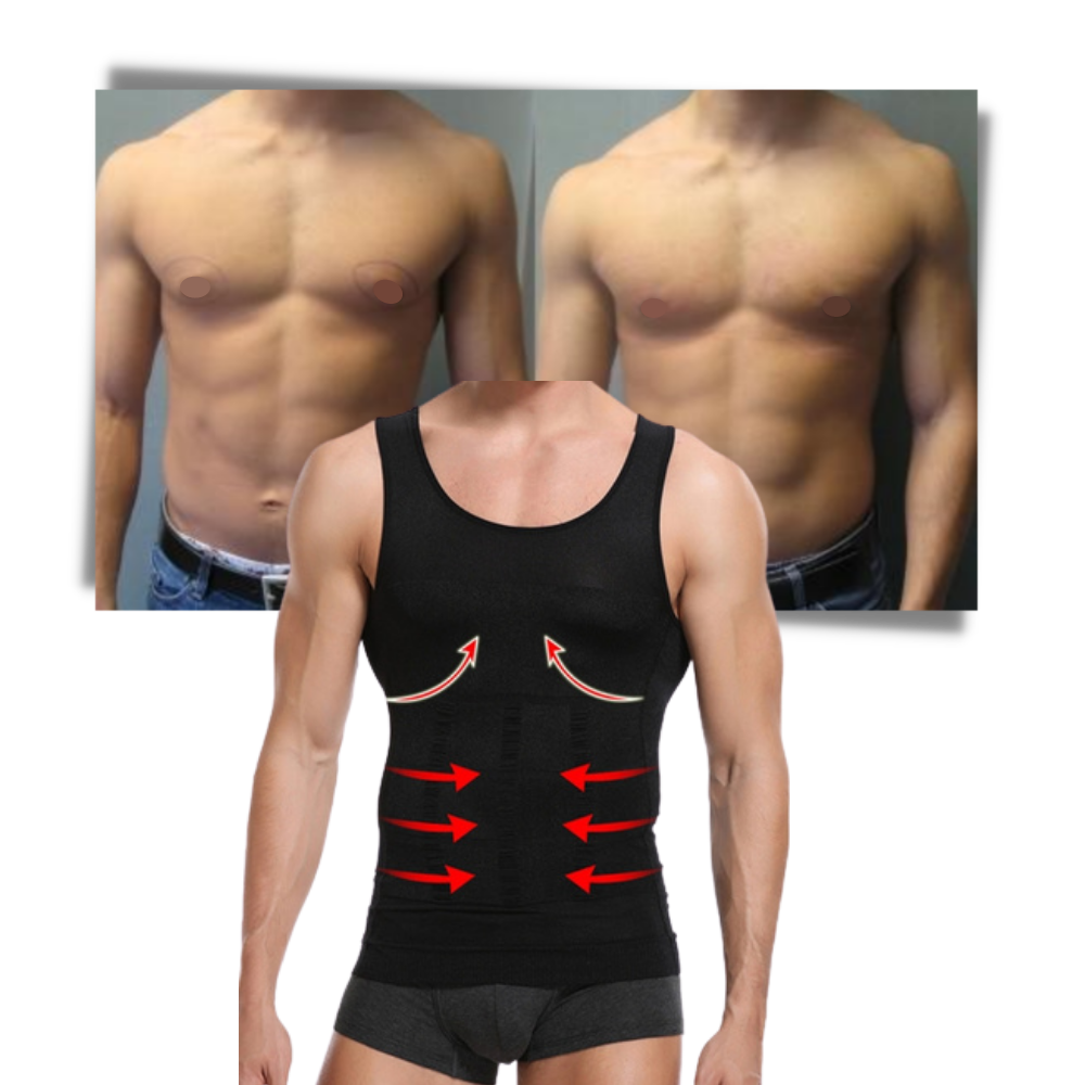 Schlankmachendes Körperformer-Unterhemd  - Ozerty