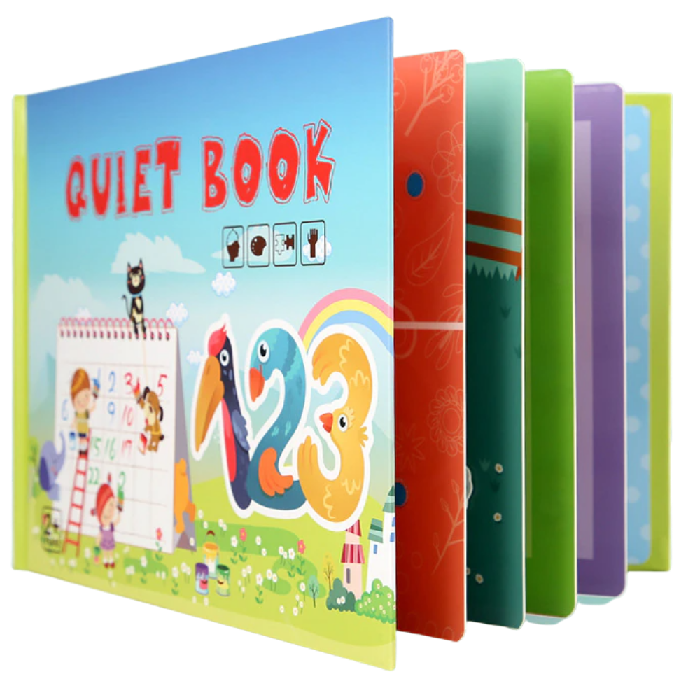 Montessori Lernbuch Spielzeug für Kinder -Zahlen/  - Ozerty