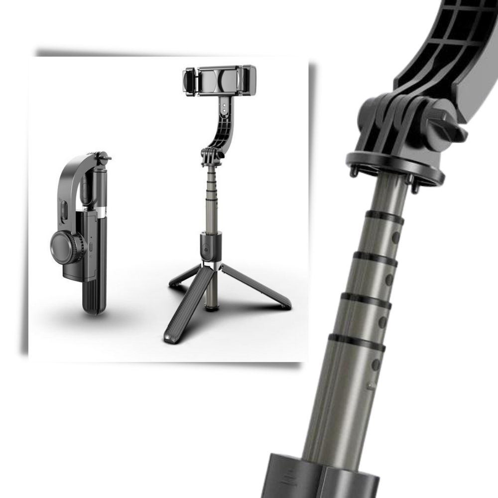 3 in 1 gimbal phone stabilizer