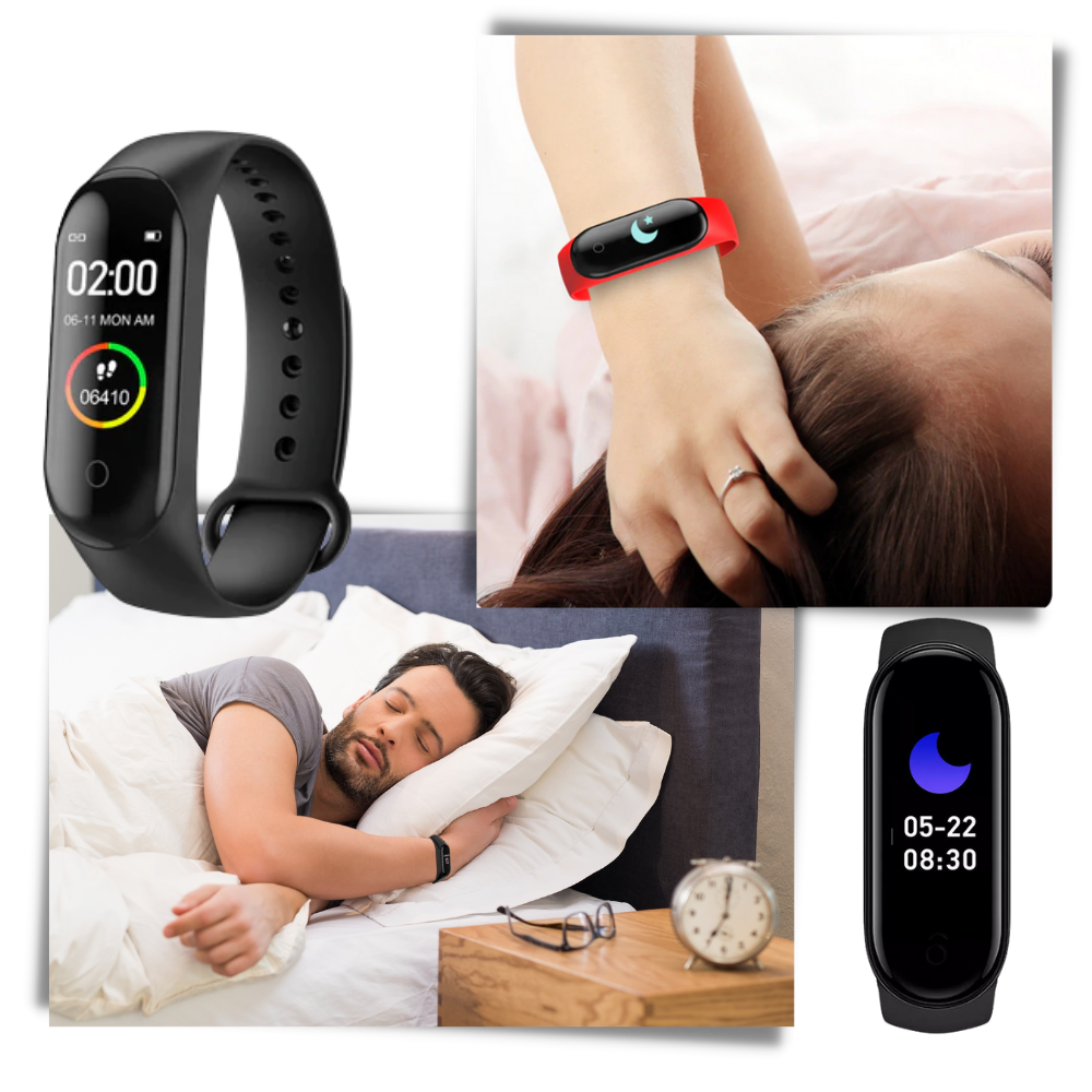 Fitness- und Schlaf-Tracking-Armband - Odeut