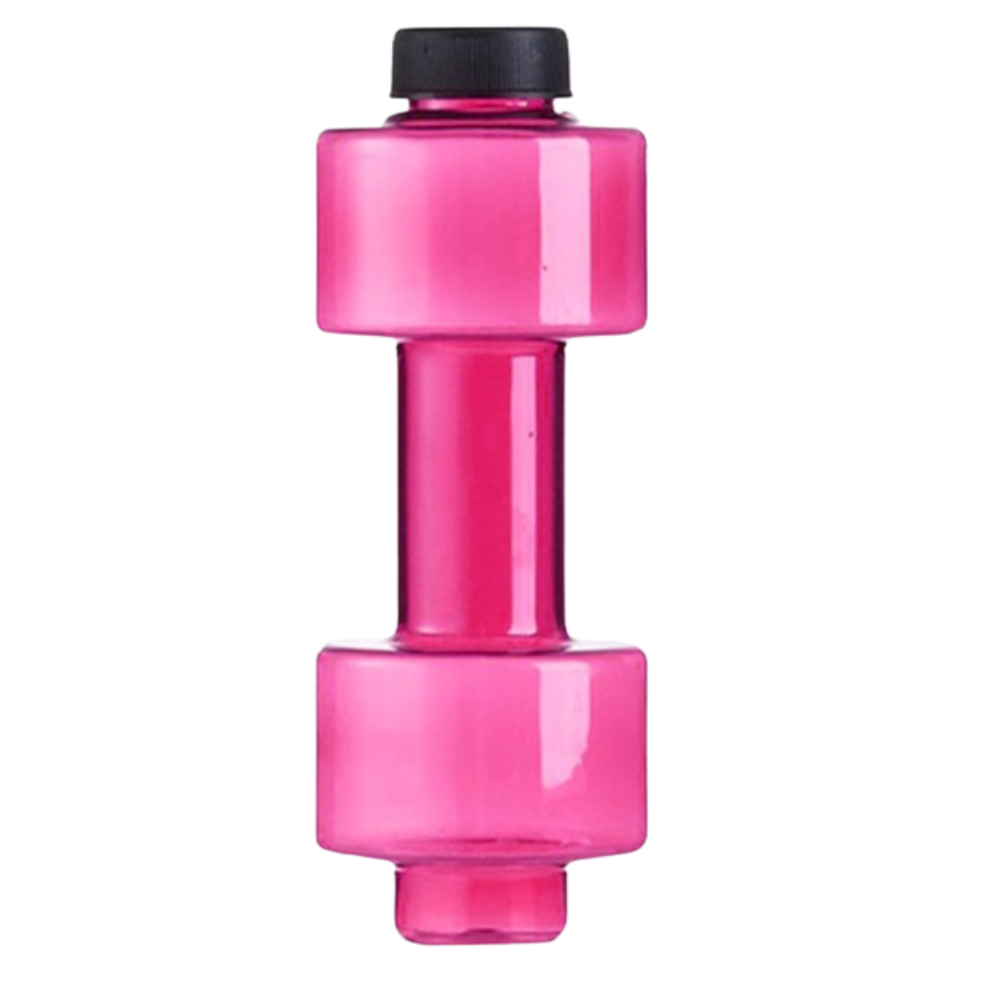 Dumbbell water bottle