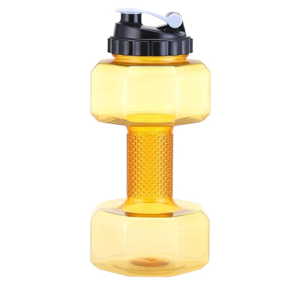 Dumbbell water bottle