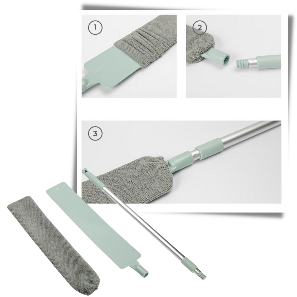 Teleskopischer Mikrofaser-Staubreiniger - Odeut