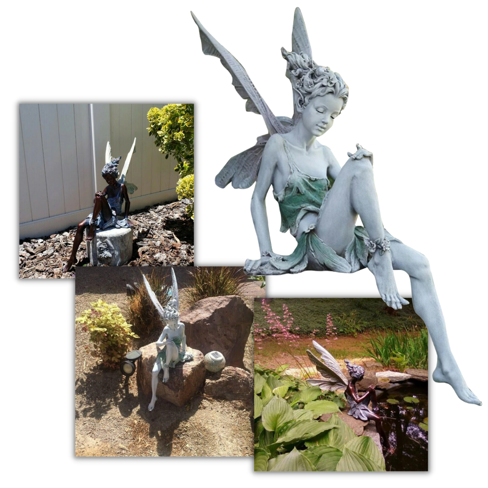 Fee Statue Garten Ornament - Odeut