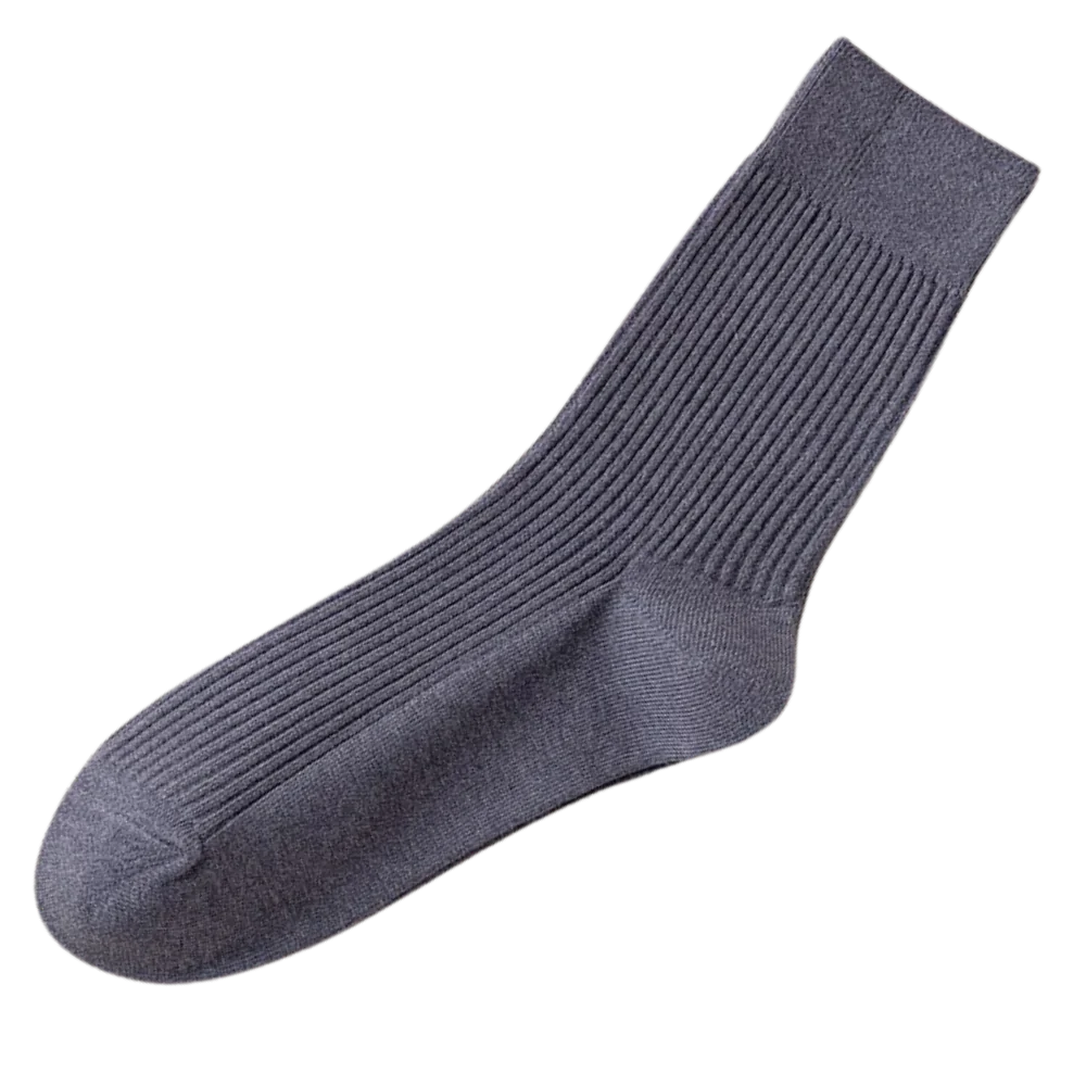 Ribbed Socks for Men (2 Pairs)