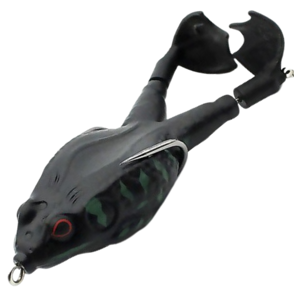 Silicone frog fishing lure