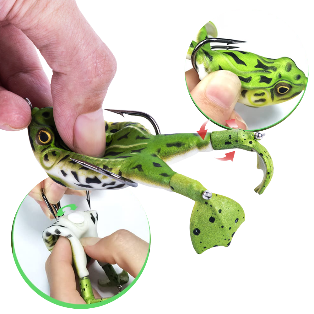 Silikon-Frosch Angelköder - Ozerty