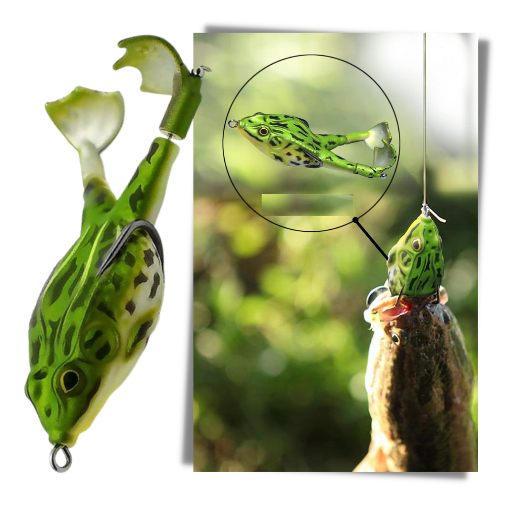 Silikon-Frosch Angelköder - Ozerty
