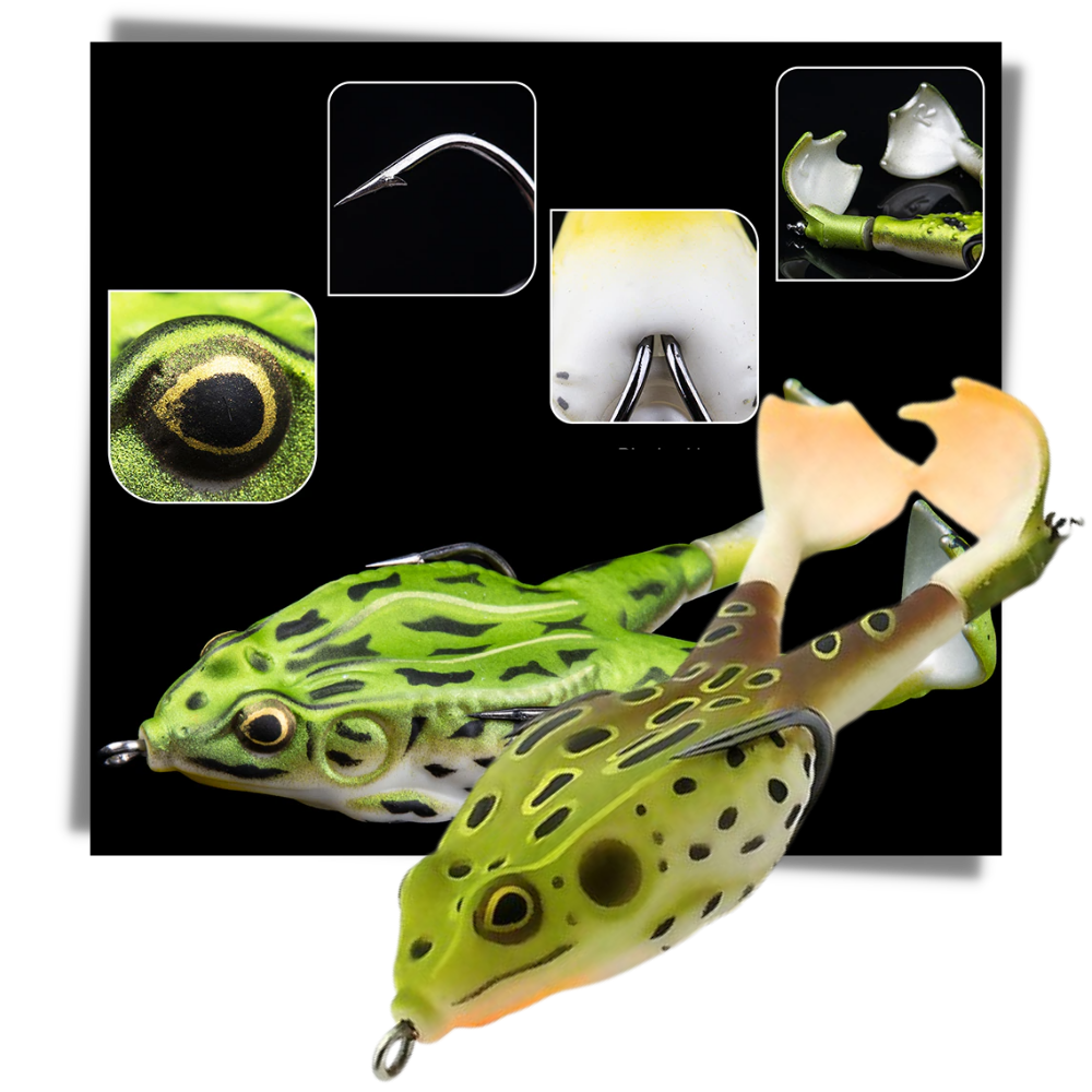 Silikon-Frosch Angelköder - Ozerty