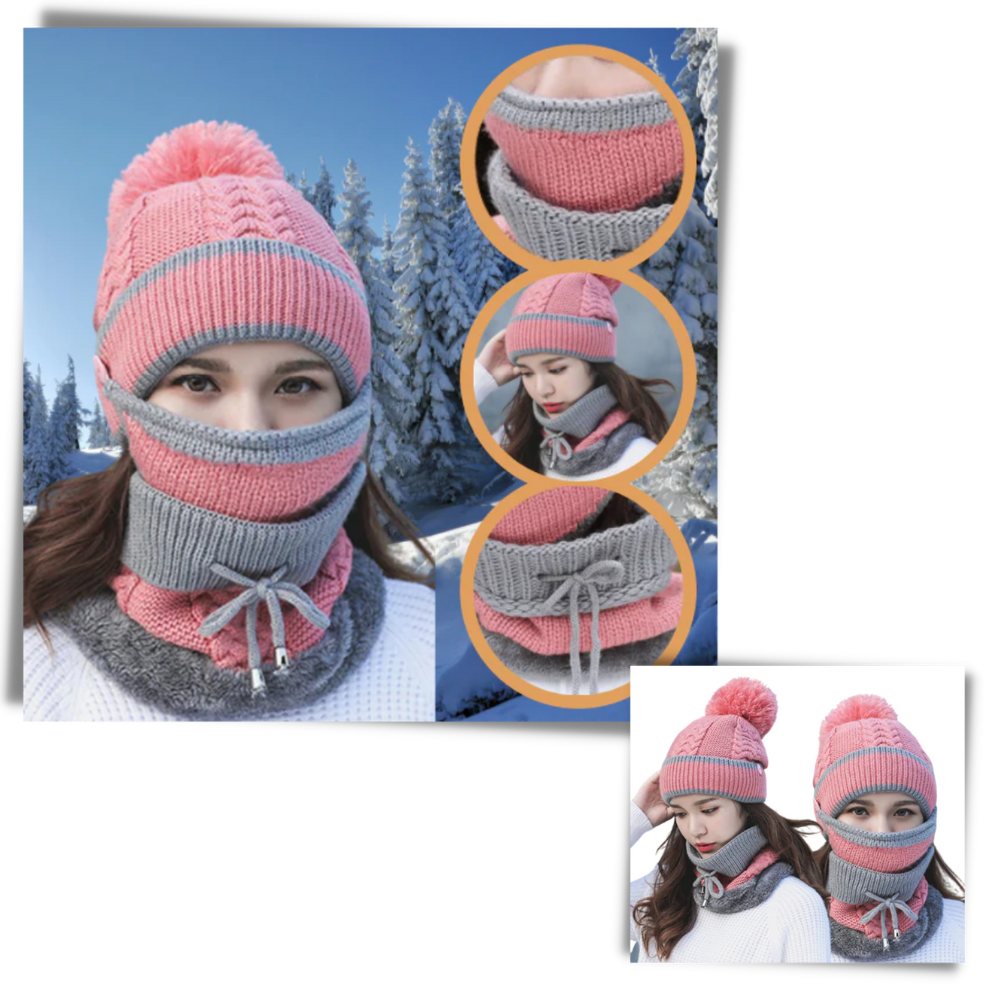 Winter-Mützen-Set - Ozerty