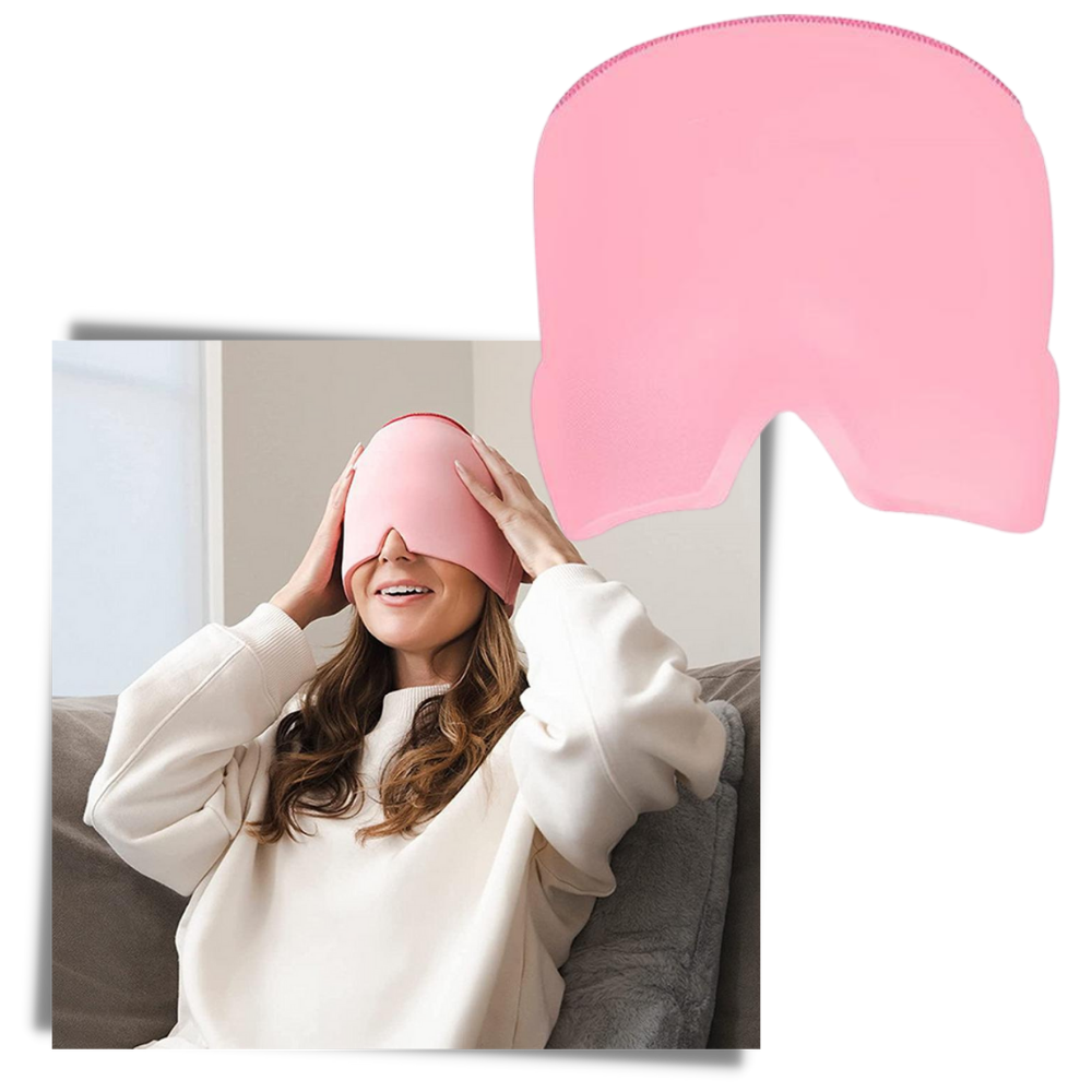 Wärme-Kälte-Therapie Migräne Entlastung Gel Maske - Ozerty