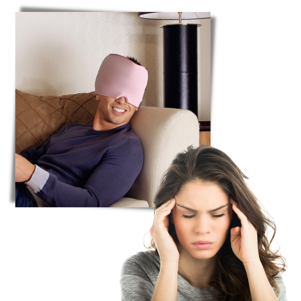 Wärme-Kälte-Therapie Migräne Entlastung Gel Maske - Ozerty