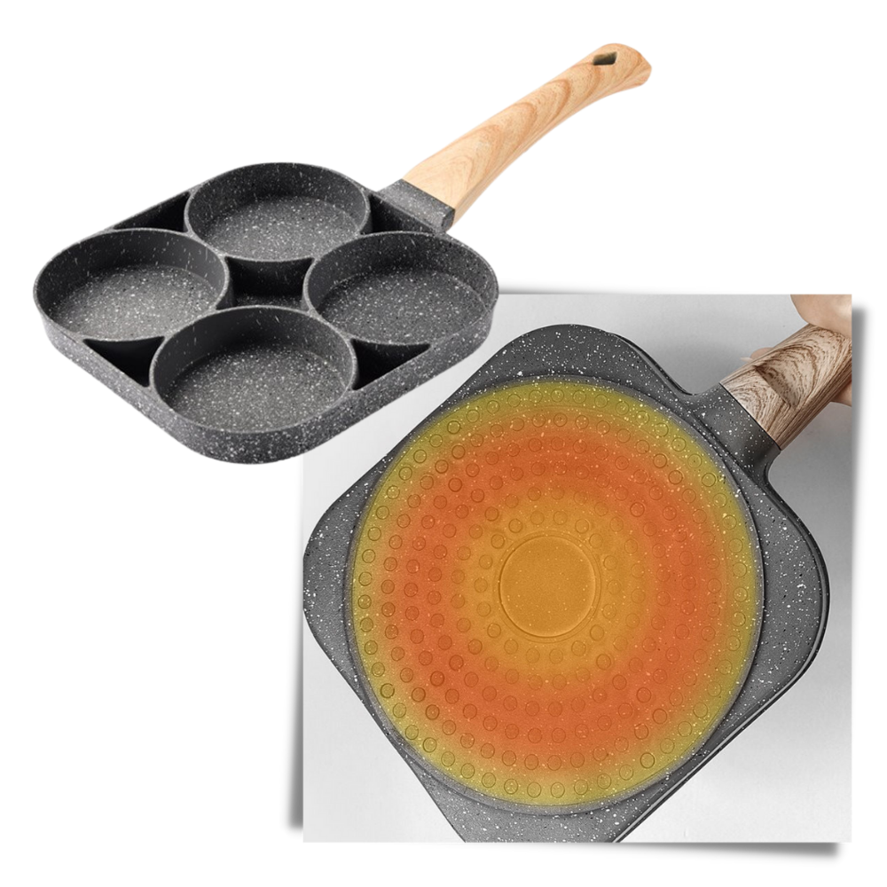 Antihaft-Bratpfanne für Eier - Ozerty