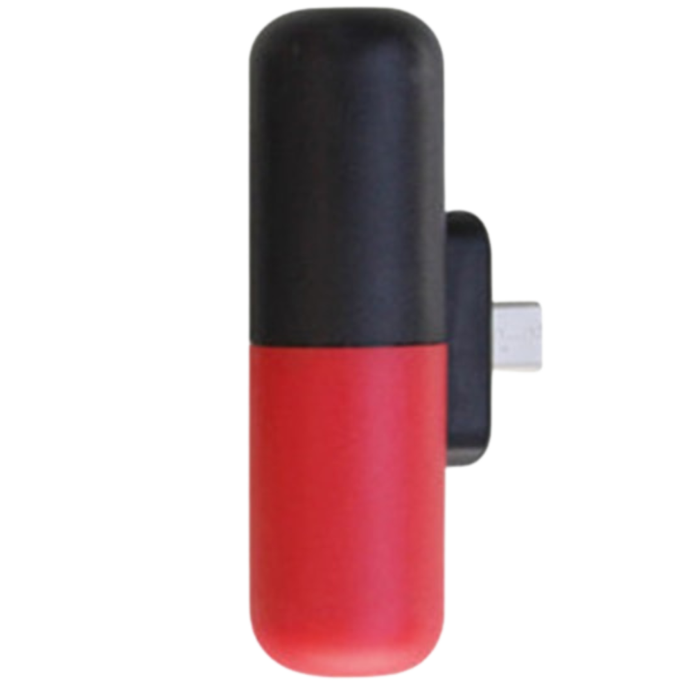 Tragbare Mini-Powerbank in Kapselform