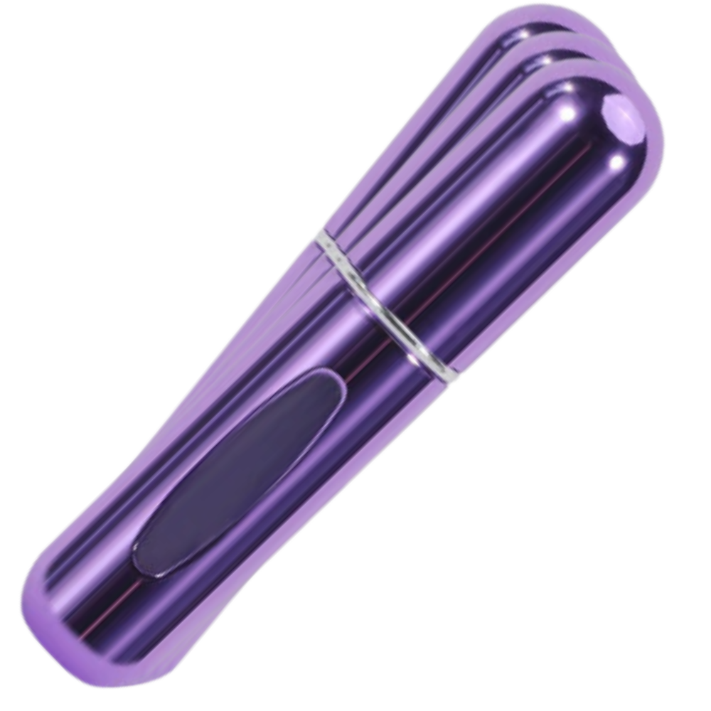 Pack of 3 mini refill perfume bottles