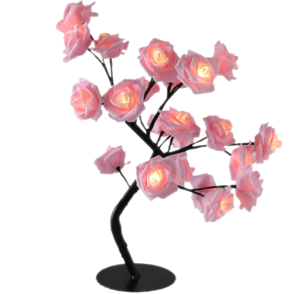 Adorable rose tree lamp